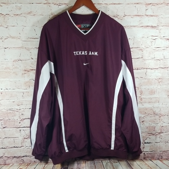 Nike Other - XL NIKE Texas A&M Pullover Windbreaker